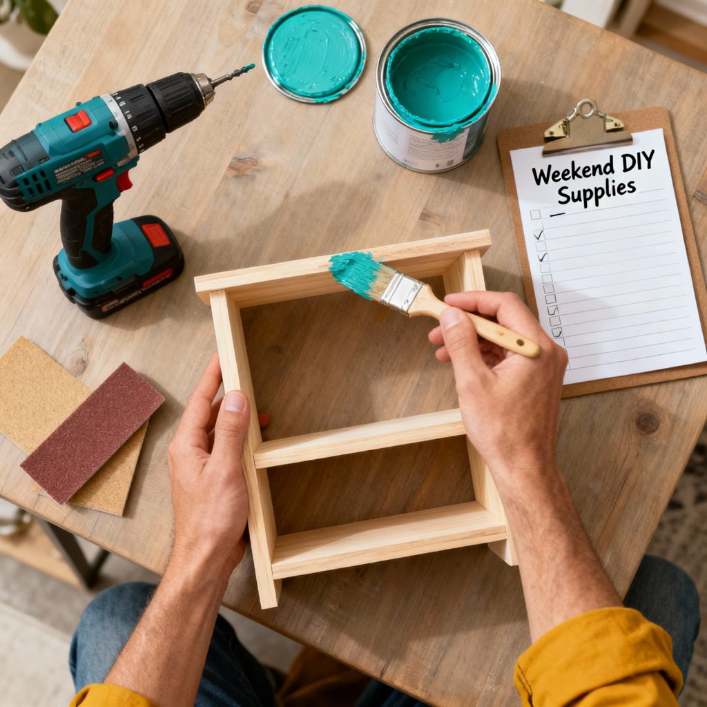 Easy Weekend DIY Home Projects: 12 Quick Upgrades Made Easy!